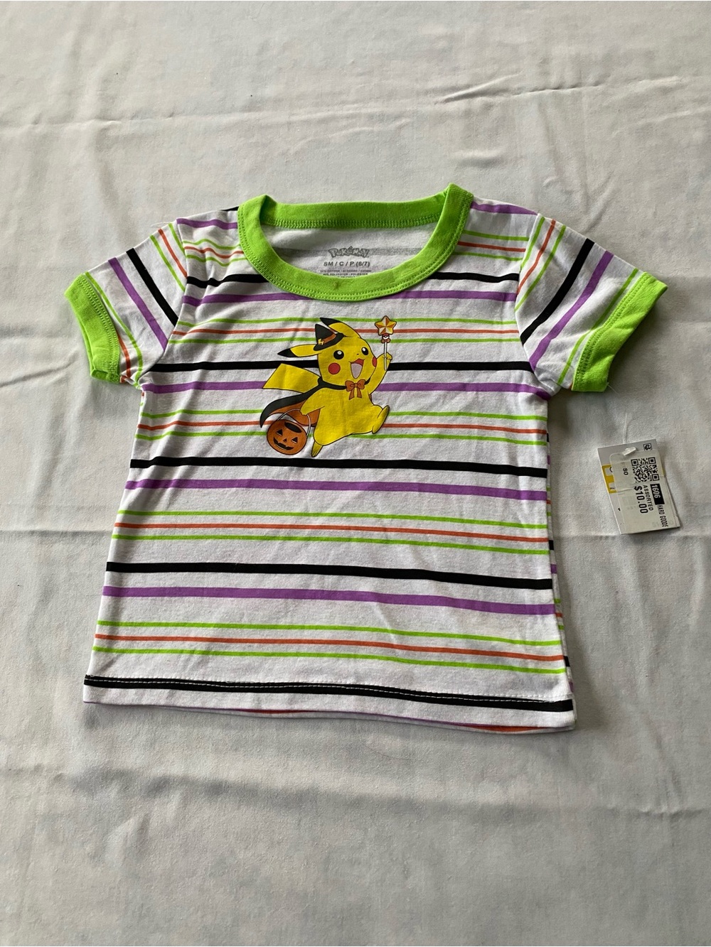 New Pokemon Halloween Tshirt Size Kids Small 6-7